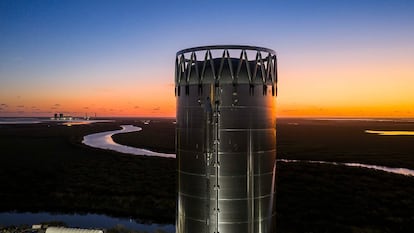 Detalle del nuevo Booster 19 de Starship de SpaceX