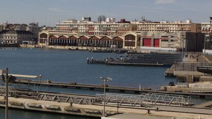 La d&aacute;rsena interior del puerto de Valencia, en la que se desarrollar&aacute; el plan especial de la marina.