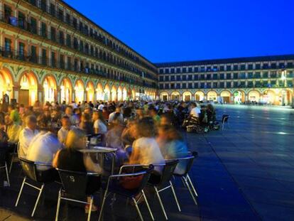 Plaza de la Corredera, en Córdoba.