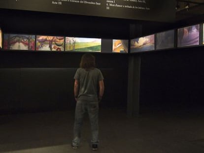 Els plafons inèdits creats per Adrià Gual per a l’Associació Wagneriana de Barcelona.