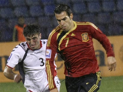 Negredo, ante Armenia.