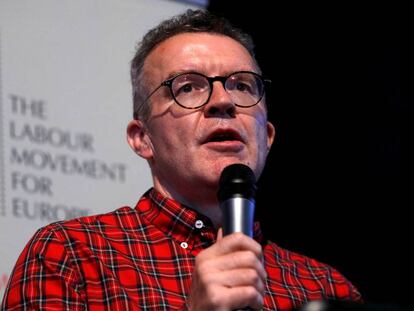 El exnúmero dos del Partido Laborista Tom Watson, en el congreso de Brighton del pasado septiembre.