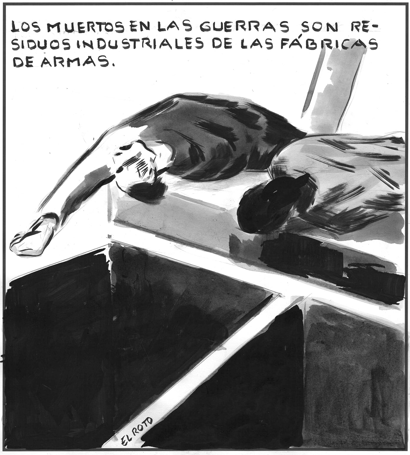 El Roto: los restos del combate