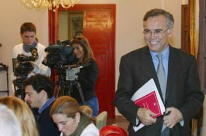 Antonio Fernández Poyato, vicepresidente de Cajasur, ayer en Córdoba.