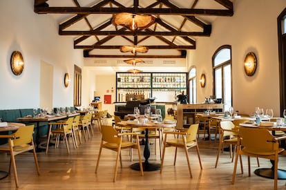 Interior del restaurante Moscatel, en El Pardo, Madrid. Imagen proporcionada por el  local.