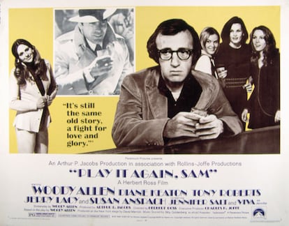 Cartel de 'Sueños de un seductor', de Woody Allen.