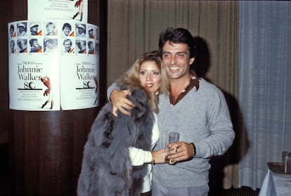 María Jiménez junto a su exmarido, el actor Pepe Sancho, en 1980.