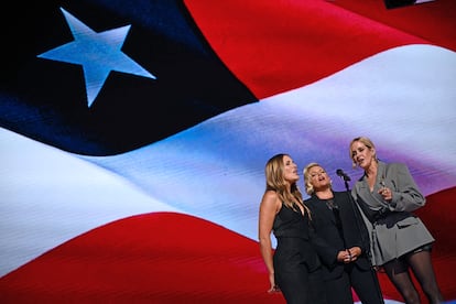 The Chicks at the Democratic Convention in Chicago on August 22.