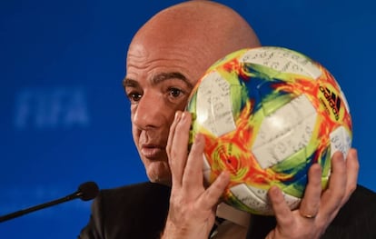 Gianni Infantino, presidente de la FIFA.