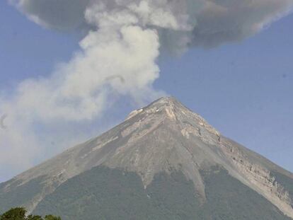 El Volcán de Fuego en una imagen de archivo.