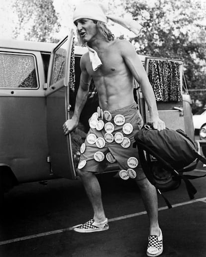 Sean Penn, en la película 'Fast Times at Ridgemont High' de 1982, con sus Vans ajedrezadas.