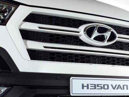 Frontal del Hyundai H350.