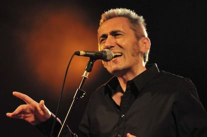 Jabier Muguruza, en un concierto.