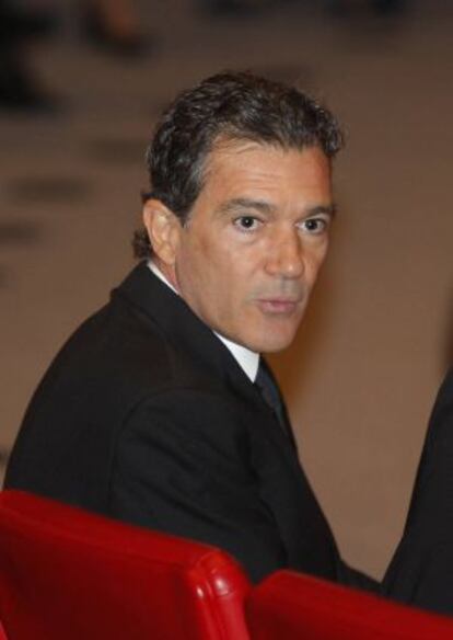 Antonio Banderas, en una reciente visita a Espa?a.