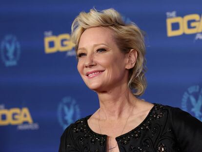 La actriz Anne Heche en la 74ª entrega de los Premios Anuales del Sindicato de Directores de Estados Unidos en Beverly Hills (California), el 12 de marzo de 2022.