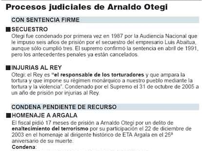 Procesos judiciales al Otegi