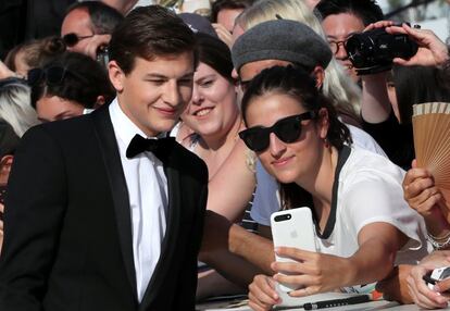 El actor Tye Sheridan posa para una foto.