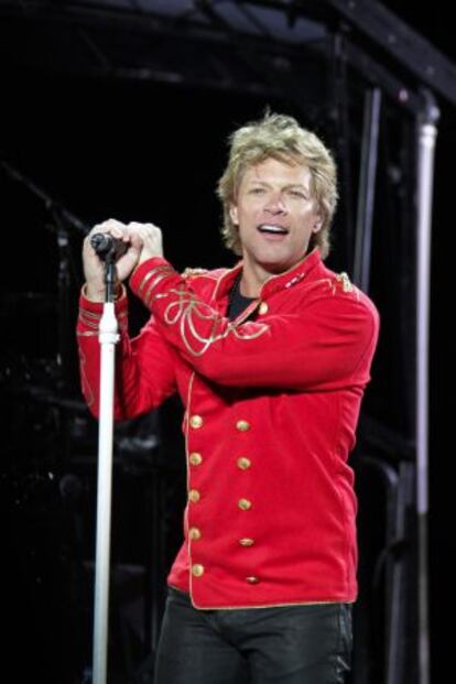 El cantante Jon Bon Jovi.