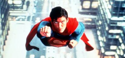 Christopher Reeve en la primera entrega de la película 'Superman', dirigida por Richard Donner.