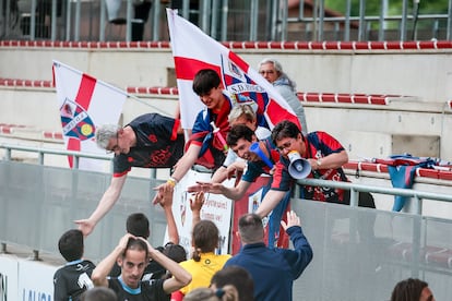 The closing ceremony of the 7th season of 'LaLiga Genuine Moeve' in Lezama this Sunday, in an image assigned to the Laliga Foundation.