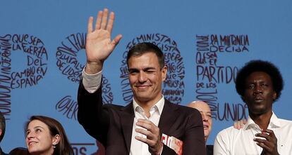 El candidato a la secretaría general del PSOE Pedro Sánchez.