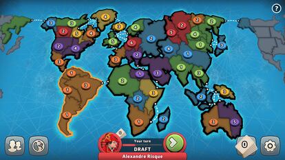 Una imagen de 'Risk', el videojuego.