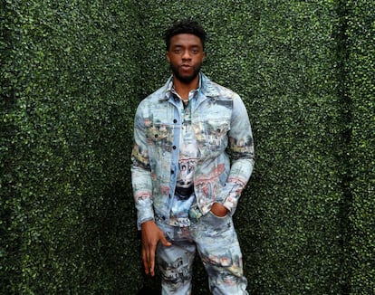 Chadwick Boseman, nos prêmios MTV 2018 em Santa Monica (Califórnia).