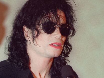 Michael Jackson, en Beverly Hills.