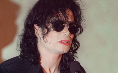 Michael Jackson, en Beverly Hills.