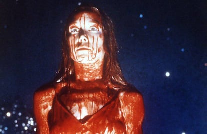 Sissy Spacek, en una imagen de 'Carrie' (1976).