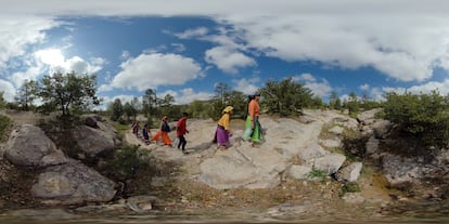 Un fotograma de la película en realidad virtual 'Gawi' (dir. Hernández, 2023).