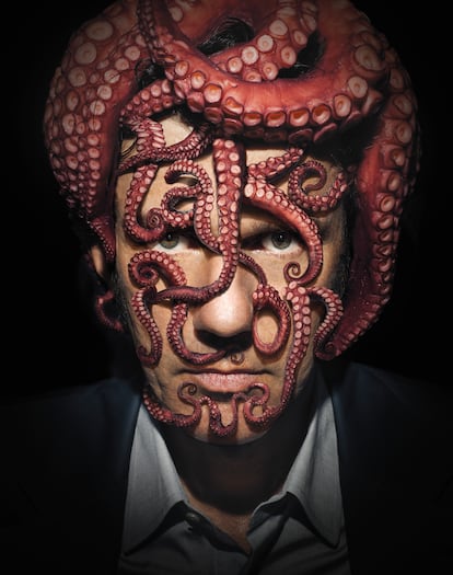 Autorretrato de Stefan Sagmeister pertenecientes a 'Better', la exposición que tuvo lugar en La Térmica de Málaga.