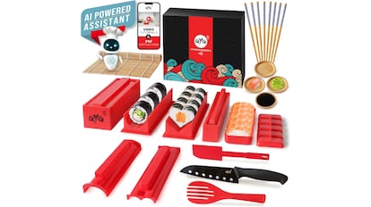 Este es uno de los mejores kits para hacer sushi en casa de una forma profesional