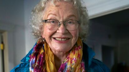 Trina Robbins, la primera dibujante de 'Wonder Woman'.