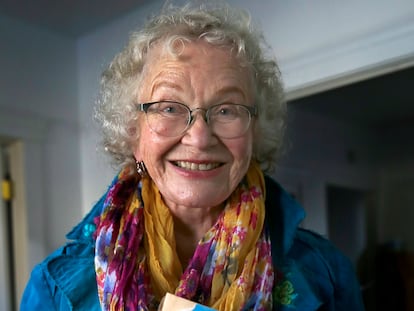 Trina Robbins, la primera dibujante de 'Wonder Woman'.