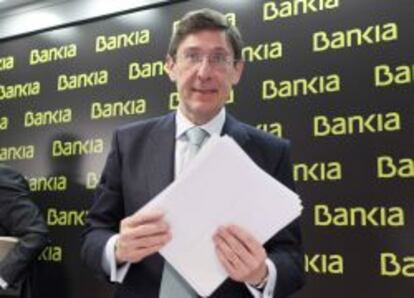 Jos&eacute; Ignacio Goirigolzarri, presidente de Bankia, el pasado 2 de marzo