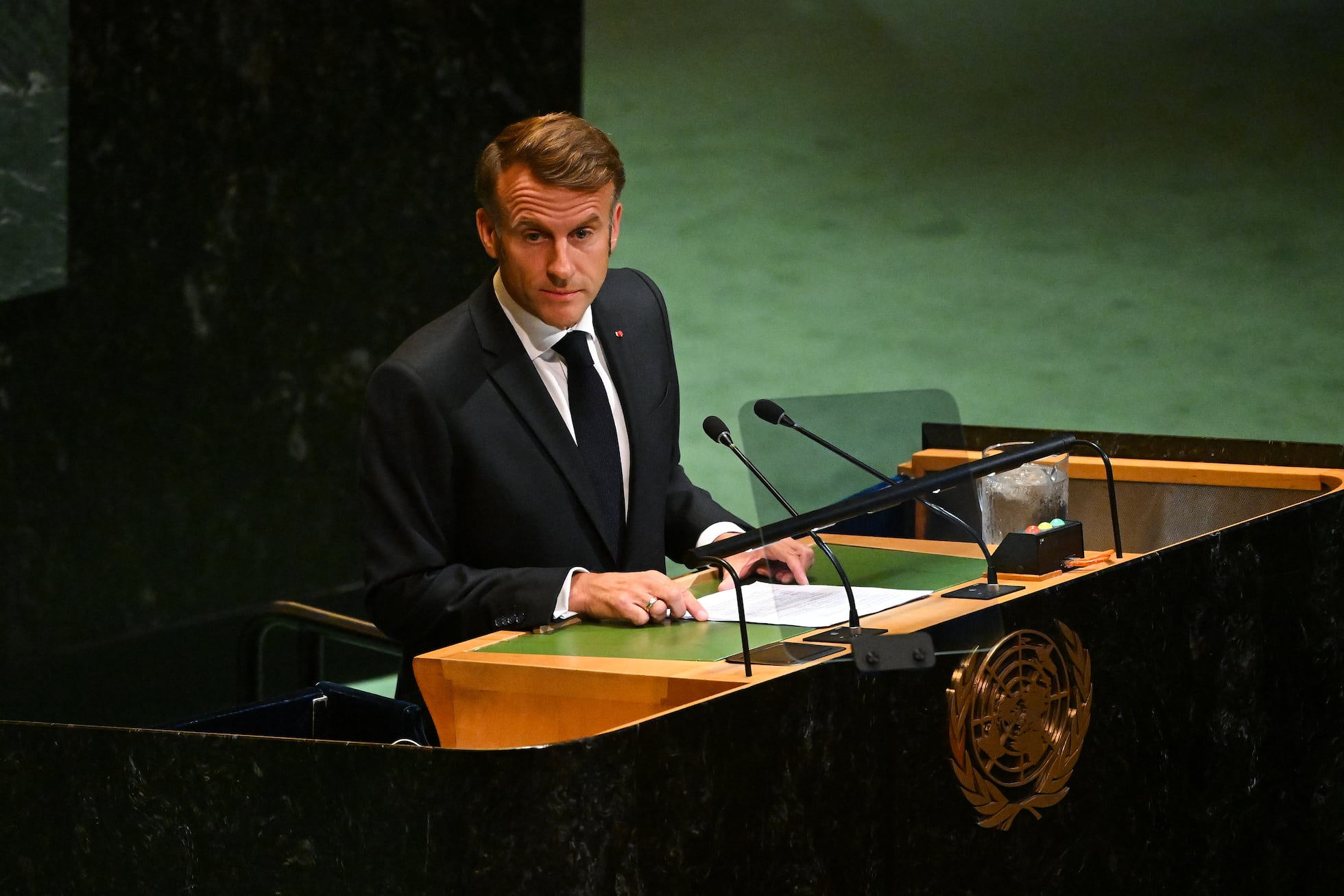 Francia reconoce a Palestina en una sesión de la ONU convertida en un ...