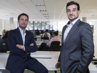 Diego Cabezudo y José Antonio Arribas, CEO y COO y cofundadores de la Gigas.