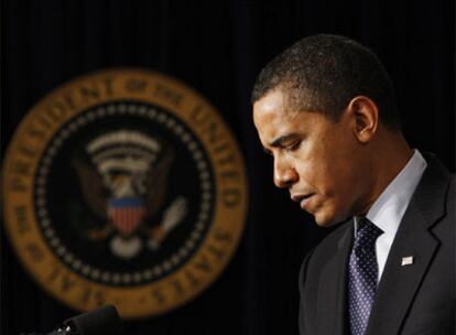 El presidente de EE UU, Barack Obama, en Washington, en un encuentro sobre responsabilidad fiscal.