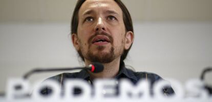 Líder de Podemos, Pablo Iglesias