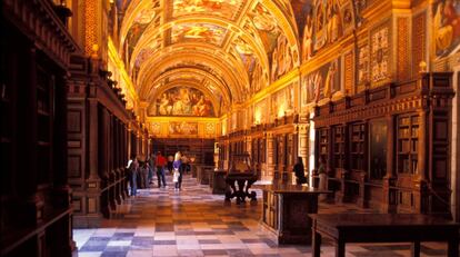 Biblioteca del monasterio de El Escorial (Madrid).