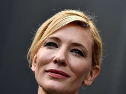 A atriz Cate Blanchett.