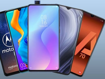 Modelos de Oppo, Xiaomi, Huawei o Samsung, entre los mejores móviles de 2019 en el segmento de gama media.