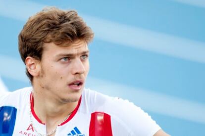 El atleta francés Christophe Lemaître.