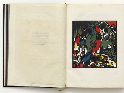 Libro elaborado por los artistas Wasilly Kandinsky y Franz Marc.