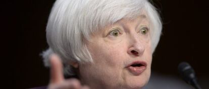 A presidenta do Fed, Janet Yellen.