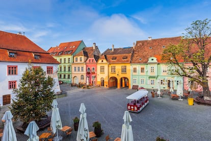 La colorida ciudad de Sighisoara.