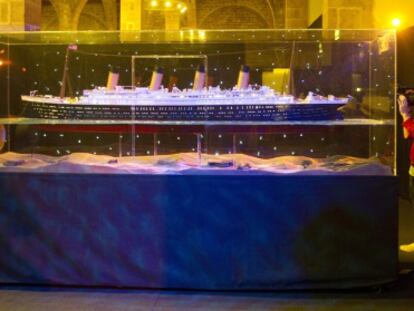 Imagen de la exposici&oacute;n del &#039;Titanic&#039; en Barcelona.