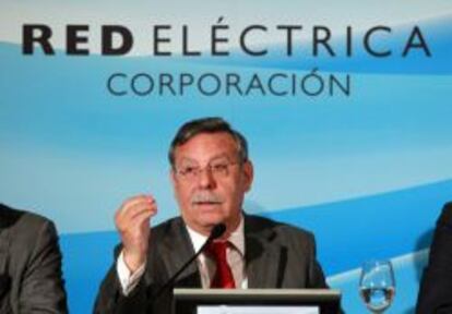 Jos&eacute; Folgado, presidente de Red El&eacute;ctrica, hoy en Madrid.