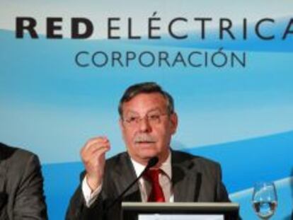 Jos&eacute; Folgado, presidente de Red El&eacute;ctrica, hoy en Madrid.